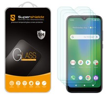  3-Pack Supershieldz Tempered Glass Screen Protector for Cricket Influence