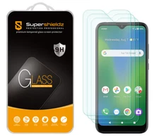 [3-Pack] Supershieldz Tempered Glass Screen Protector for Cricket Influence