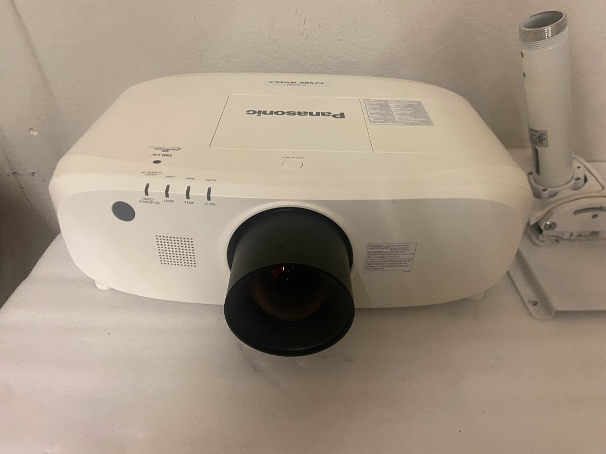 Panasonic PT-EZ580 LCD Projector w/Chief CMS009W Mount 5400 Panasonic PT-EZ580 LCD Projector w/Chief CMS009W Mount 5400