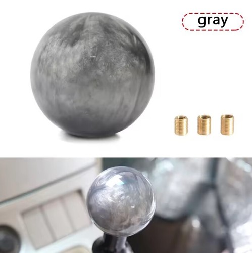 Pearl Marble Design Gear Shift Knob M12x1.25 M8x1.25 M10x1.25 M10x1.5 Universal - Picture 7 of 20
