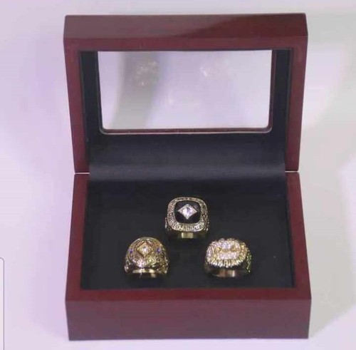 Baltimore Orioles - World Series 3 Ring Set With Wooden Display Box - 第 11/11 張圖片