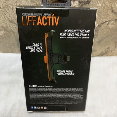 NEW LIFEPROOF LIFE ACTIVITY BELT CLIP FOR IPHONE CASE LIFEACTIV