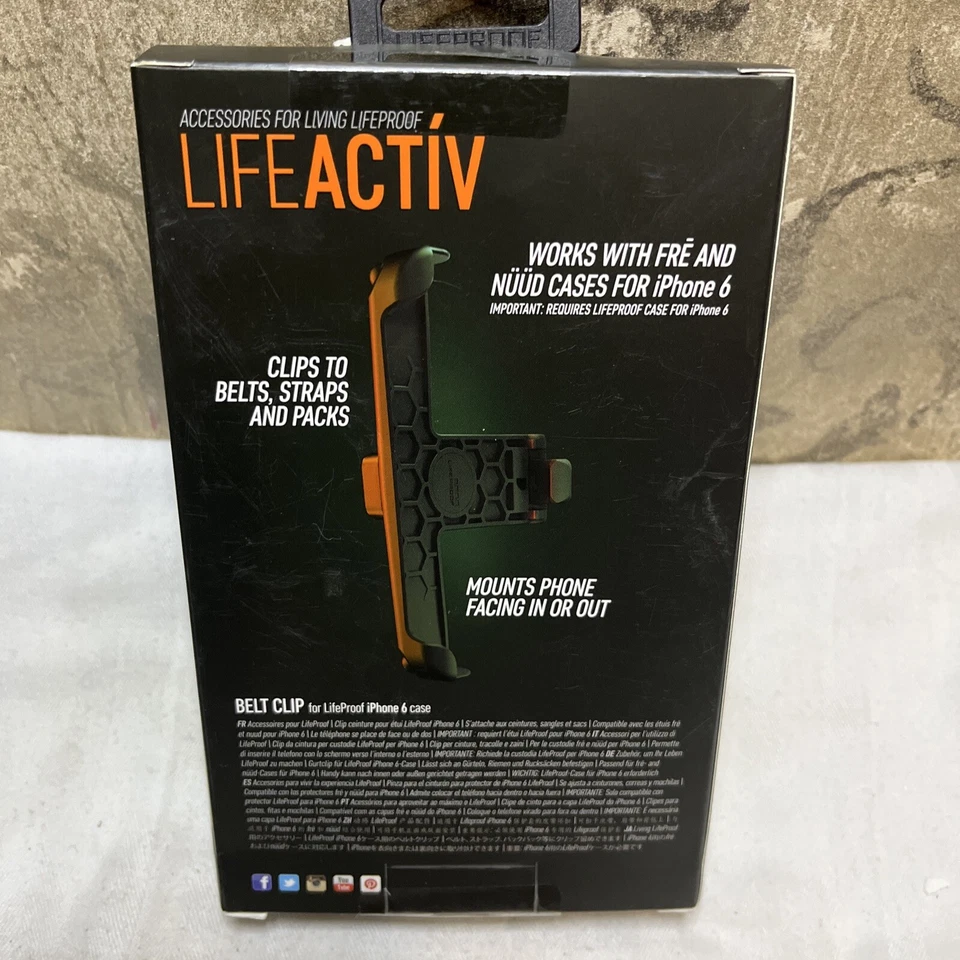 全新 LifePROOF Life ACTIVITY 皮带夹 适用于 iPhone 6 外壳 LIFEACTIV UC2-3 — 第 2/4 张图片