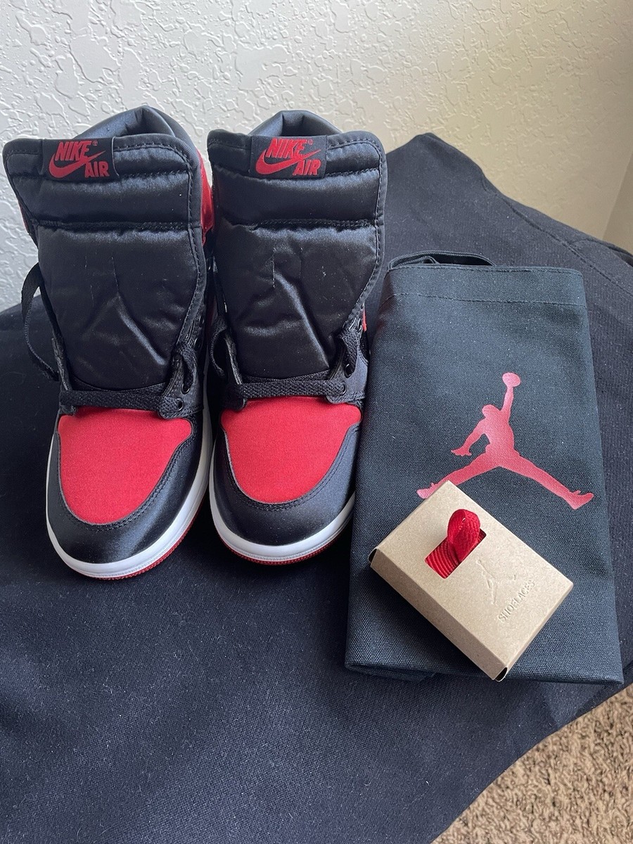 Size Air Jordan Retro OG 2023 High Satin Bred W