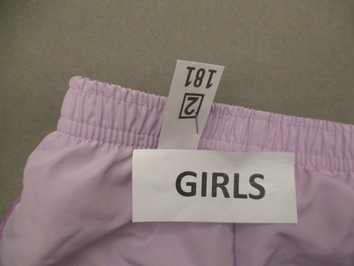 NIKE DRI-FIT Size 2-3 YRS Girls Pink Stretch Waist Lined Running Shorts 181 - Picture 5 of 5