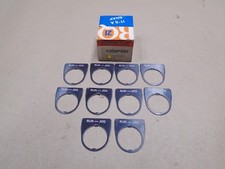 10 Lot NEW Siemens-Allis P30NPS65 Name Plate Std Run-Jog Black