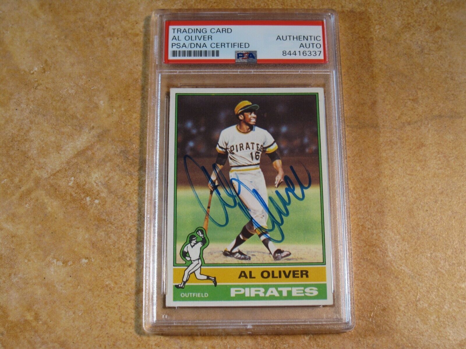Al Oliver Autographed Signed Pittsburgh Pirates 11X14 Photo Jsa