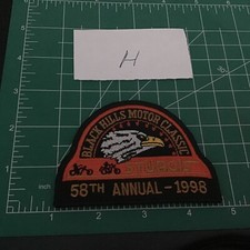 Vintage 1998 Official Sturgis Chamber South Dakota 58Th Rally Vest Jacket Patch