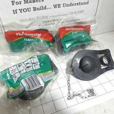 Fluidmaster 506 Universal Flexible Frame 2" Toilet Flapper Bowl Flush Replace