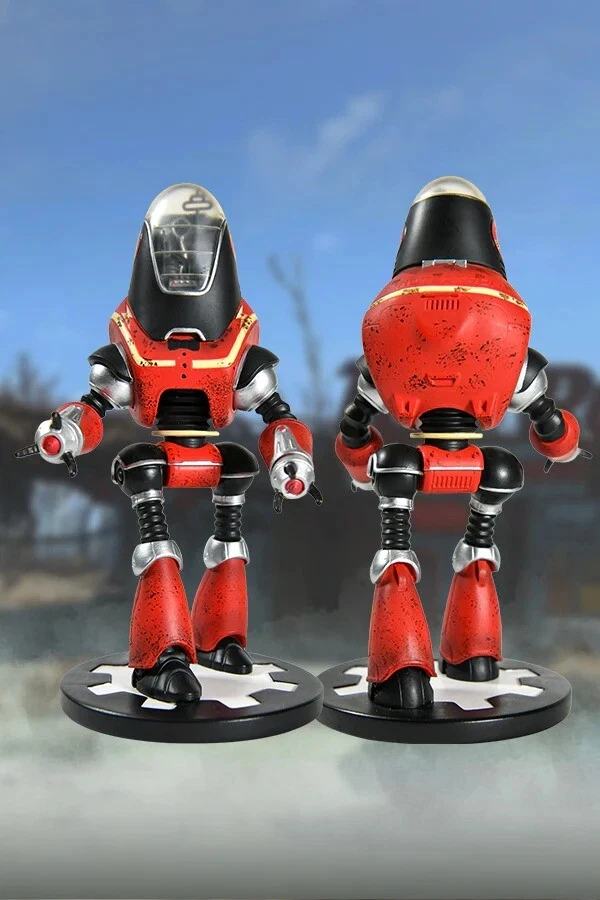 Fallout Protectron Red Rocket Variant Stature Figure Run of 600