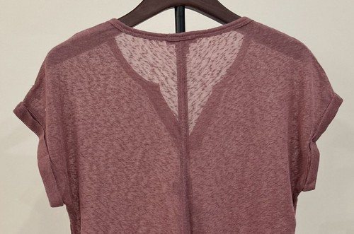 KATE PARK Women's Top Pullover Short Sleeve Size Small V-Neck Lightweight NWT - Picture 5 of 7