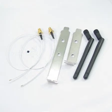 IPX4 MHF4 WiFi Antenna for Intel M.2 AX210 AX200 Wireless Card PCI Iron Baffle