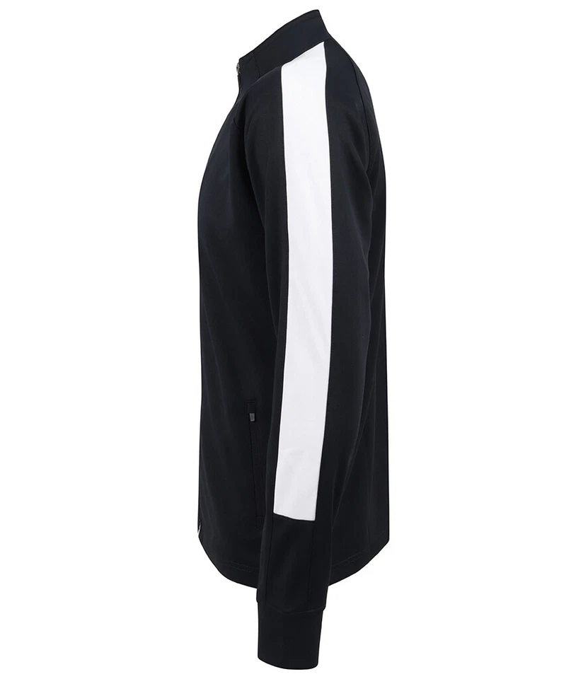 Mens Golf God Clothing Jacket Full Zip Top Pullover Zipped Pockets mid Layer - Image 3 of 4