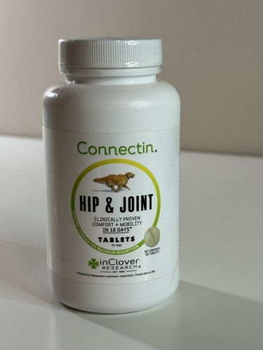 InClover Hip & Joint Joint Supplement Dogs by Connectin 50 tablets Exp 1/26