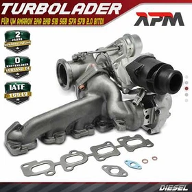 Turbolader Abgasturbolader für VW Amarok 2HA 2HB S1B S6B S7A S7B 2.0 BiTDI