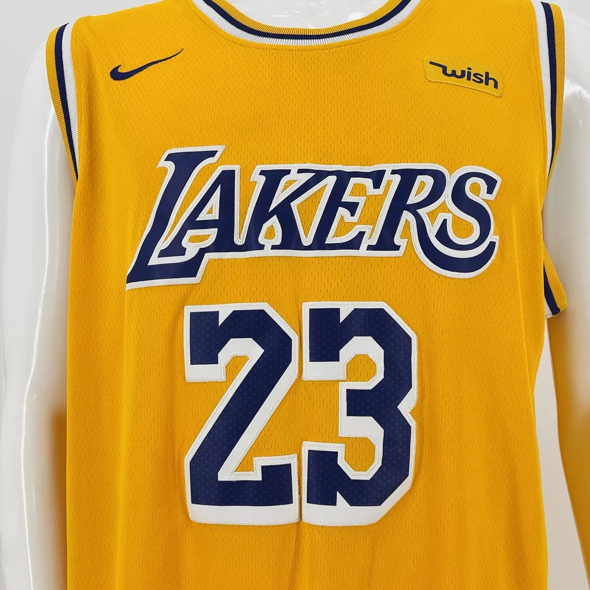 Men 23 Lebron James Jersey Blue Los Angeles Lakers Swingman Jersey