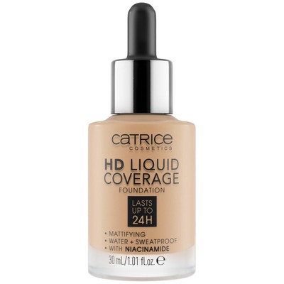 Catrice | HD Liquid Coverage 1.01 Fl Oz (Pack of 1), 032 | Nude Beige 