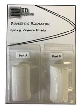 38G White Leaking Domestic Radiator Epoxy Repair Putty - Leaks, Cracks & Chips.
