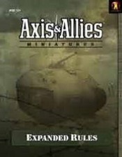 AXIS  ALLIES MINIATURES GAME EXPANDED RULES PACK WITH MAPS, CHEAP