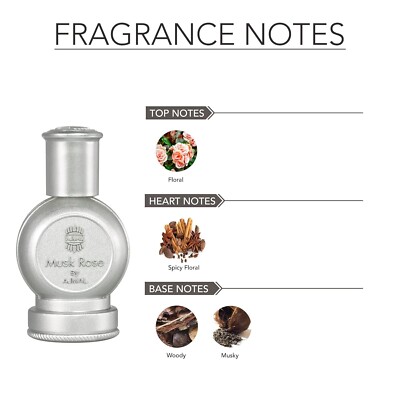 Ajmal Musk Rose Concentrated Perfume (10ml), | eBay