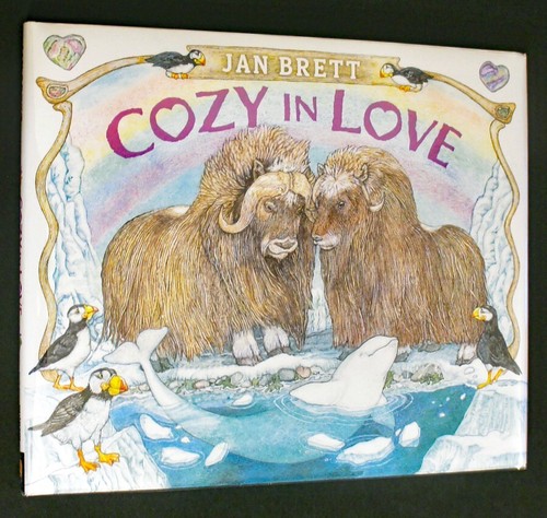 COZY IN LOVE - SIGNED - by Jan Brett with Sketch + Jan's Cozy Pamphlet! - Imagen 2 de 7