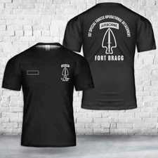 Custom Name Delta Force 1st Special Forces Operational Detachment 3D T- shirt