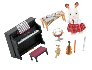calico critters school music set