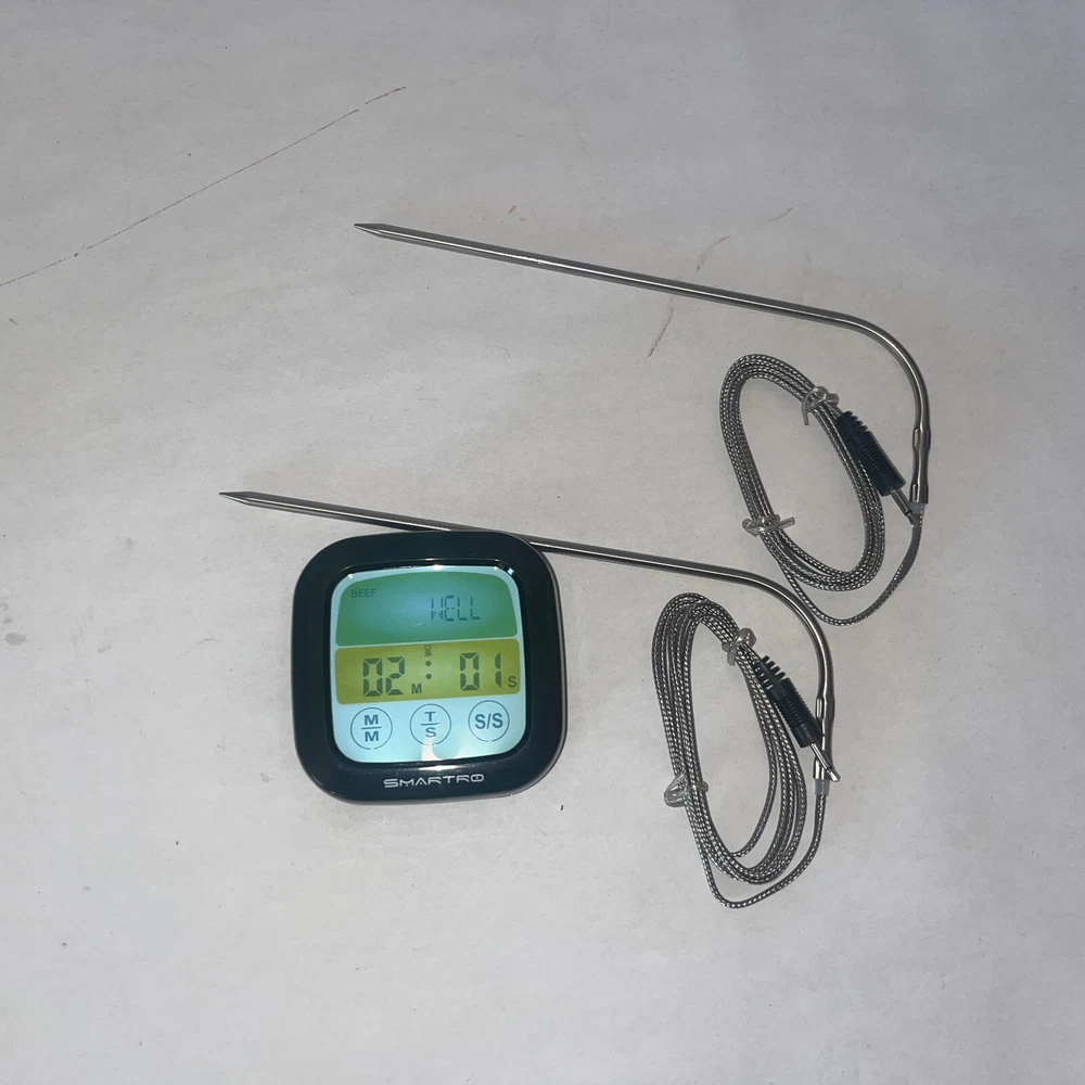 Meat Thermometer Touchscreen
