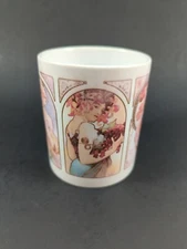 Retro Art Nouveau Style Ceramic Coffee Tea Mug Ladies Flowers Buyenlarge Brand