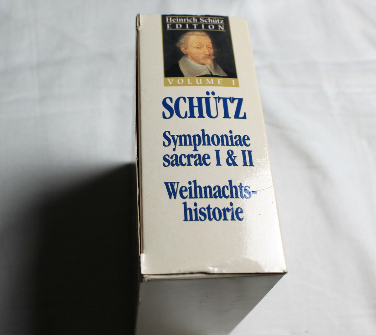 HEINRICH SCHÜTZ SYMPHONIAE SACRAE I & II WEIHNACHTSHISTORIE 5 CD