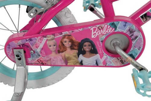 Stabilizzatori Bicicletta Barbie Ragazze 14" Bicicletta Ruota Regolabili Esterno - Foto 3 di 11