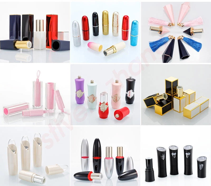 New Multiple Colour DIY Lip Balm Lipstick Container Empty Lipstick Tube  Square | eBay
