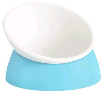 Elevated Adjustable Angle Silicone Anti-slip Anti-noise Pet Bowl 17 Oz