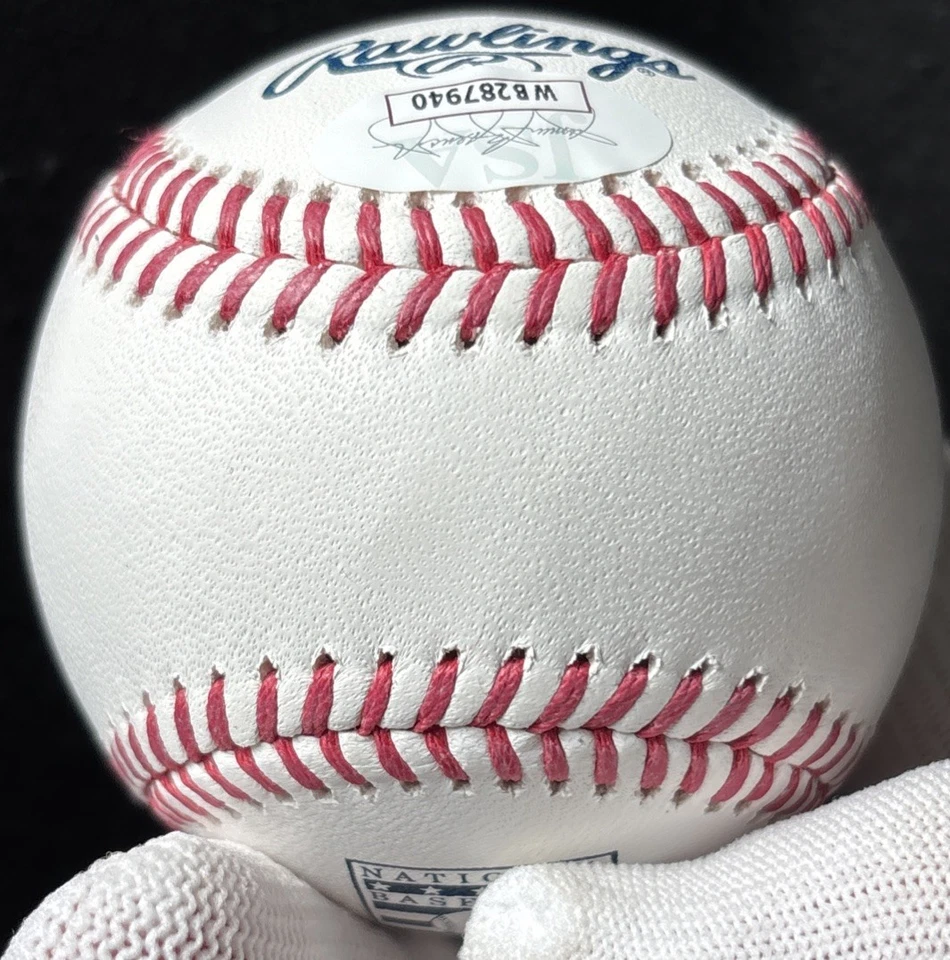 Vlad Guererro Signed HOF Ball "HOF 18" Inscription **JSA Witnessed** (w/card) - Image 4 of 4