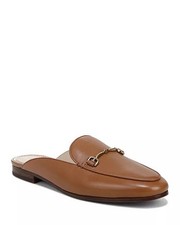 Sam Edelman Women's Linnie Apron Toe Mules Saddle leather Size 8.5