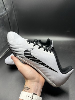 Nike Zoom Rival M 9 Mens AH1020-005 (Pure Platinum/Black-Metallic), Size 12.5