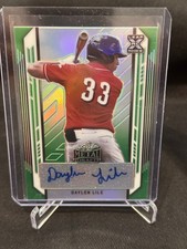 2021 Leaf Metal Draft Daylen Lile Green Auto #5/10