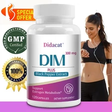 DIM 300 mg with Black Pepper - Supports estrogen metabolism and women's health