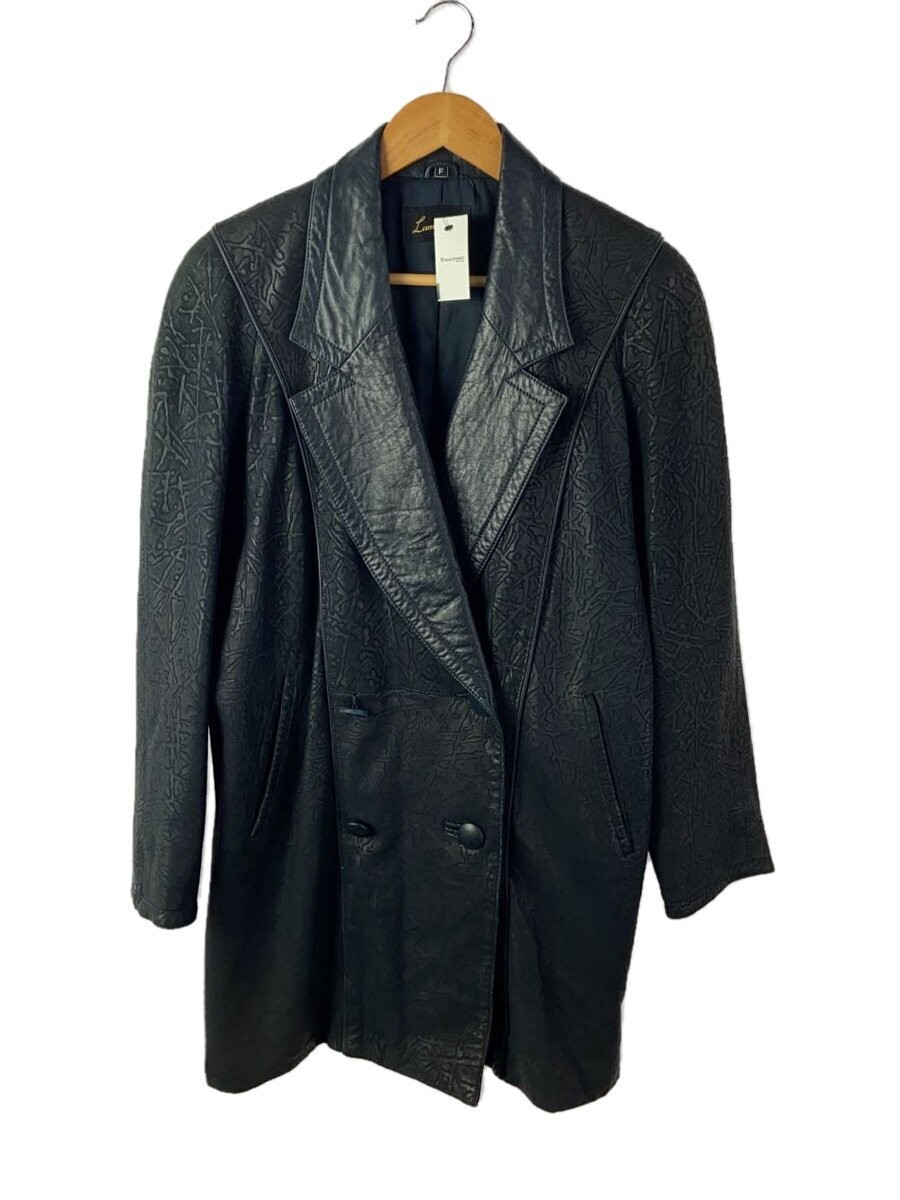 Men's Black Sheepskin Leather Blouson Jacket 1246