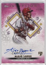 2022 Topps Inception Magenta 77/99 Alejo Lopez #BRES-AL Auto 07ke
