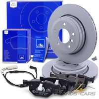 ATE Bremsscheiben +BremsbelÄGe +Warnkontakt Hinten FÜR BMW 5-ER E60 6-ER E63 E64