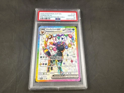 2025 POKEMON SVP UMBREON EX PREMIUM FIGURE COLLECTION PSA 10 #176