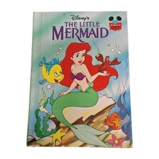 Vintage 1993 Disney's The Little Mermaid Disney's Wonderful World of Reading 