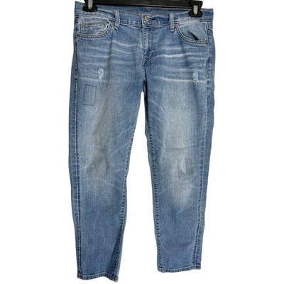 Old Navy Jeans Womens Size 4 Blue Cotton Blend  Denim Mid Rise Minimalist