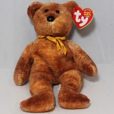 Ty Beanie Baby Grizzwald - MWMT (Bear Brown 2004)