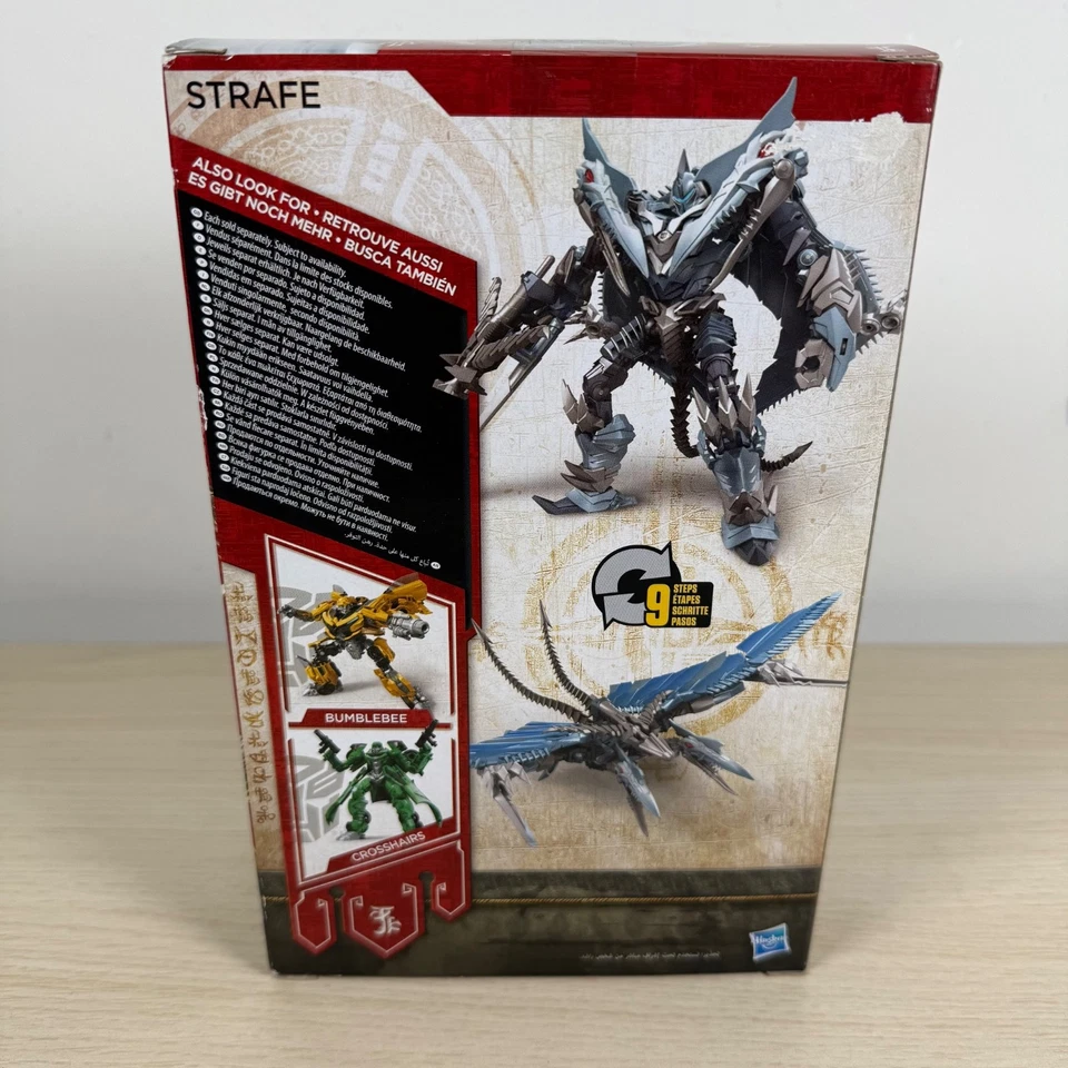 Transformers The Last Knight Premier Edition, Strafe, Toy, Boxed, Sealed, Gift - Image 4 of 4