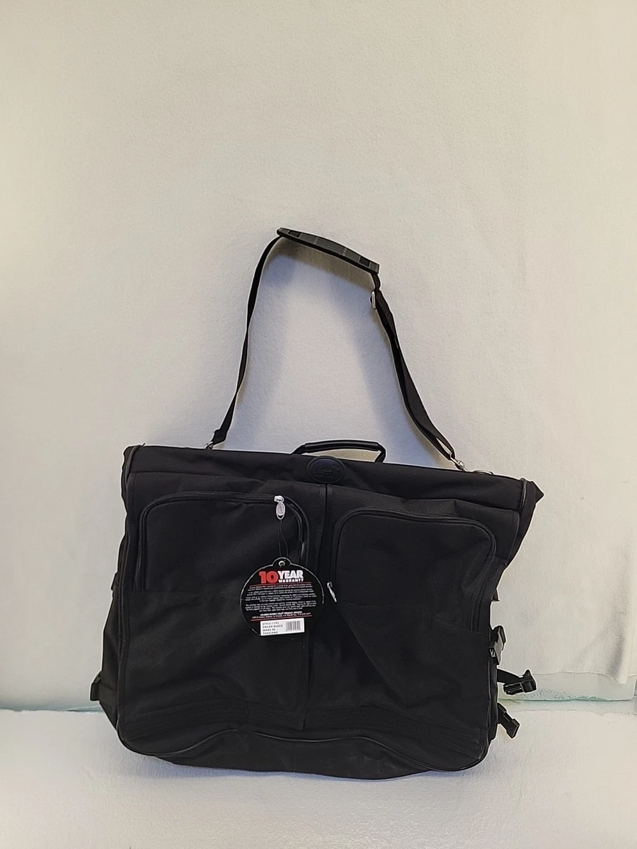 Sac De Voyage Ricardo Beverly Hills – Bandoulière, Noir, Nylon, Trousse De Toilette Incluse (neuf)