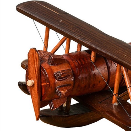 Wooden Aircraft Plane Model Gift Display Collection Vintage Desktop Retro Gift - Picture 6 of 13
