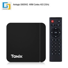 Tanix W2 Smart TV Box Android 11 Amlogic S905W2 Dual Band WiFi 4K Media Streamer