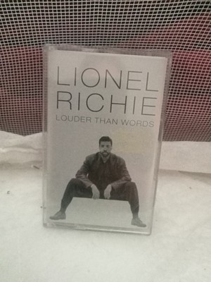1996 AUDIO CASSETTE LOUDER THAN WORDS BY LIONEL RICHIE